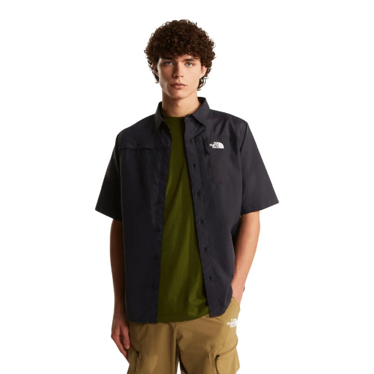 NORTH FACE Sequoia Short Sleeve Shirt Black NF0A8FU6JK31