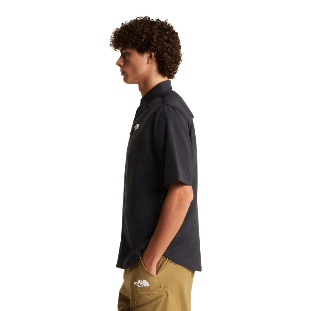 NORTH FACE Sequoia Short Sleeve Shirt Black NF0A8FU6JK31