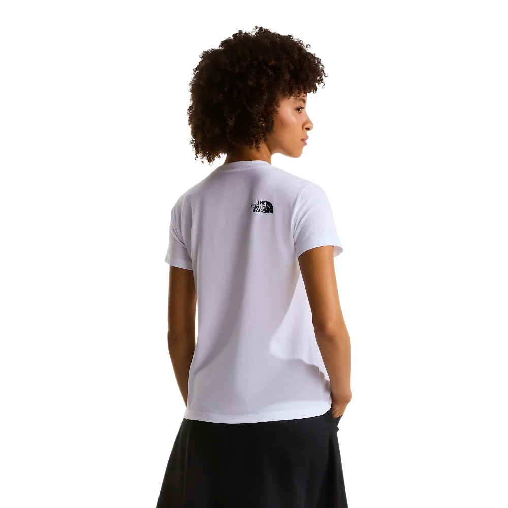 NORTH FACE Evolution Half Dome Slim T-Shirt White NF0A8FX6FN41