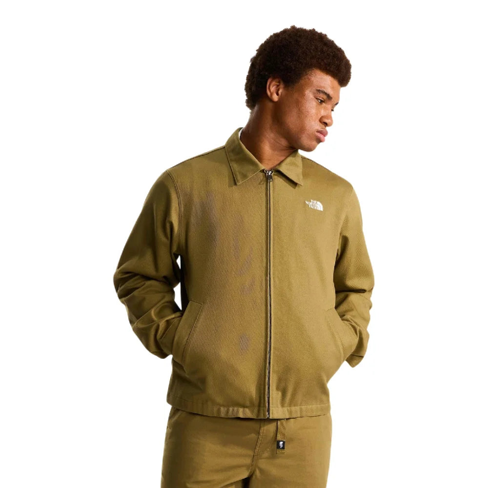 NORTH FACE Twill Collared Jacket Cedar NF0A8G992EL1