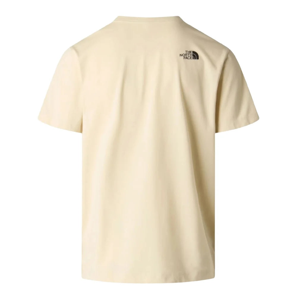 NORTH FACE Evolution Box Half Dome Regular T-Shirt Beige NF0A8G9CDOM1