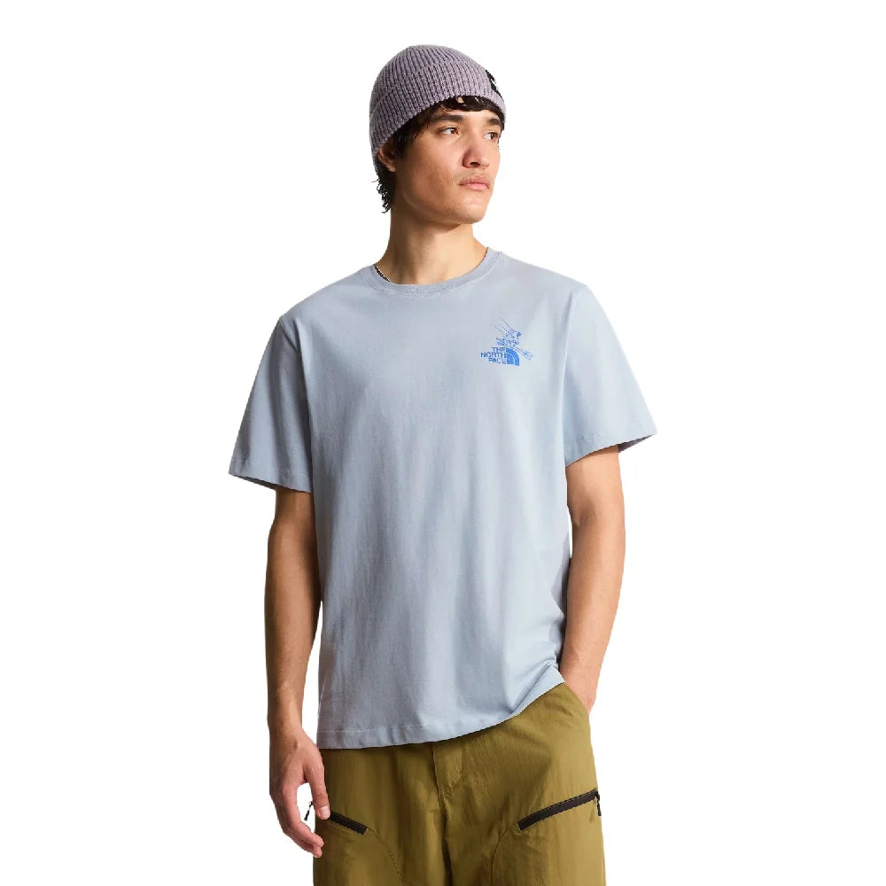 NORTH FACE Mountain Celebration Regular T-Shirt Grey NF0A8G9ZFM21