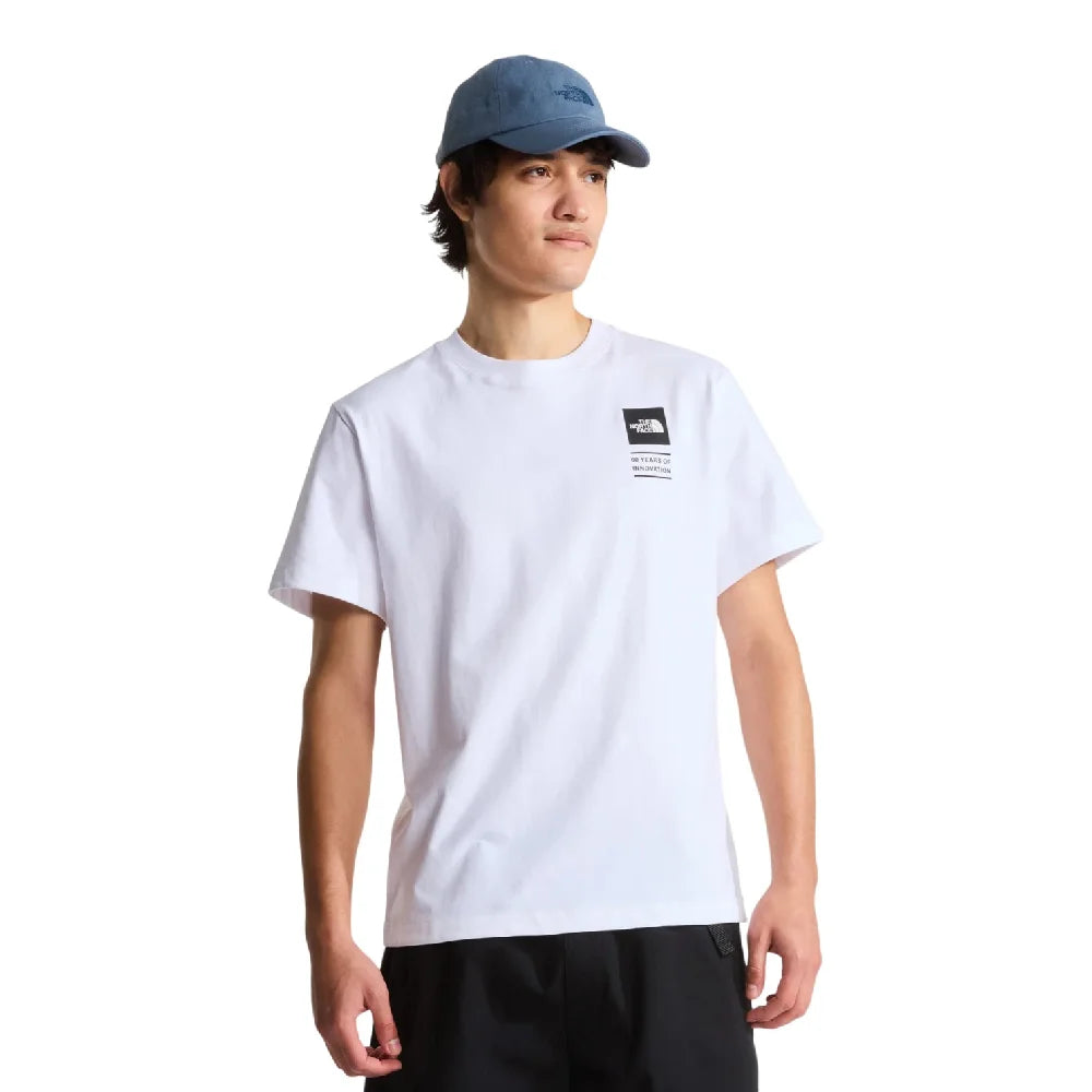NORTH FACE Bcd Celebration Relaxed T-Shirt White NF0A8GAQFN41