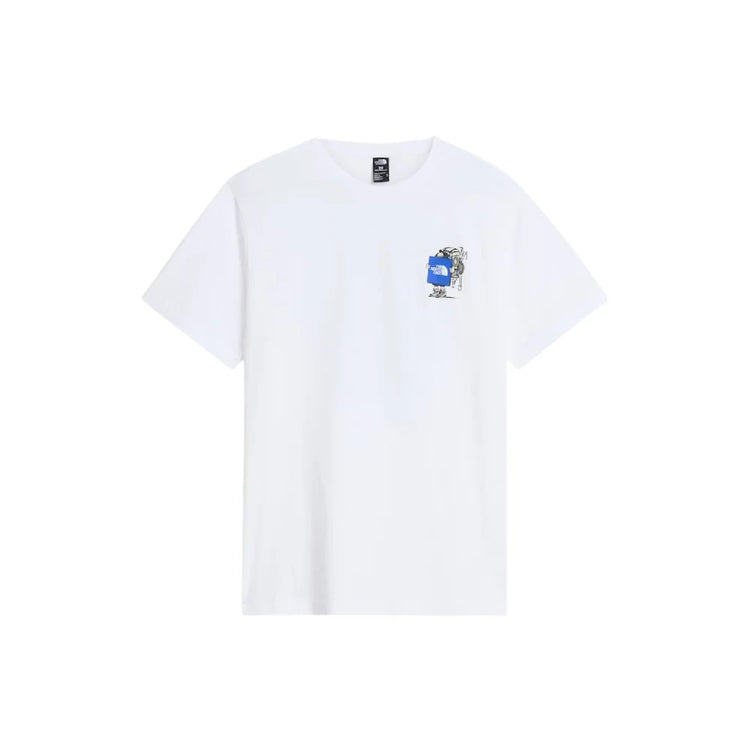 NORTH FACE Gear Up Get Out Relaxed Graphic T-Shirt White NF0A8JB4FN41