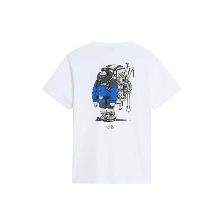 NORTH FACE Gear Up Get Out Relaxed Graphic T-Shirt White NF0A8JB4FN41