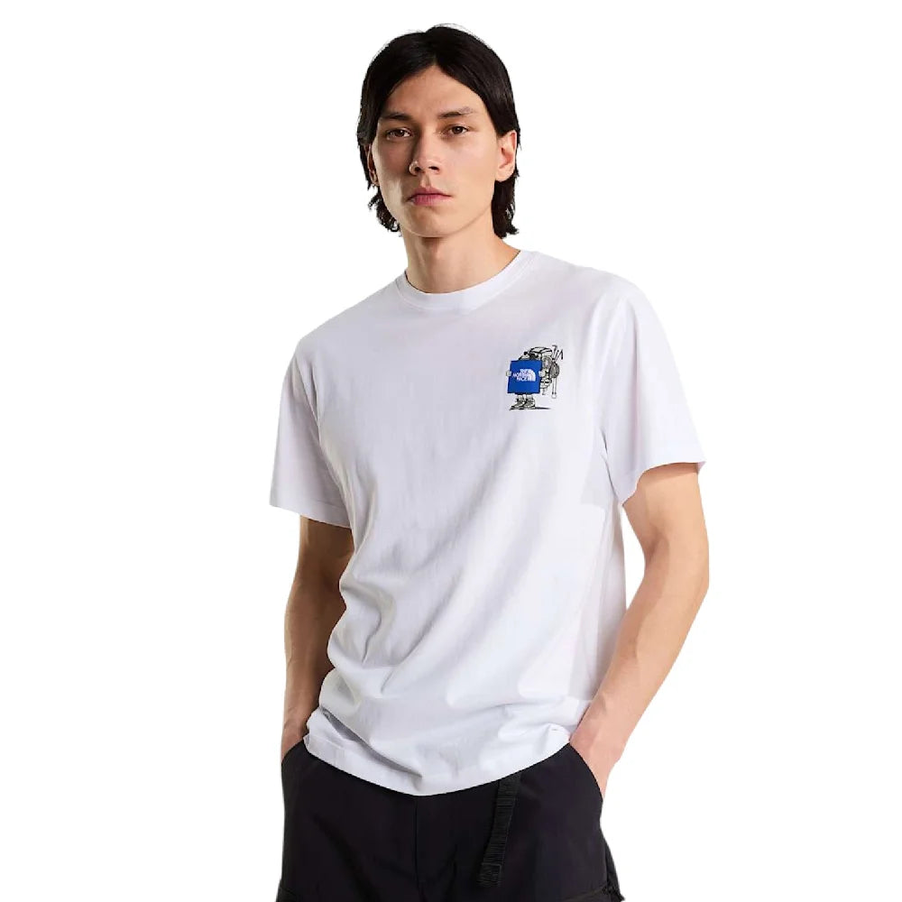 NORTH FACE Gear Up Get Out Relaxed Graphic T-Shirt White NF0A8JB4FN41