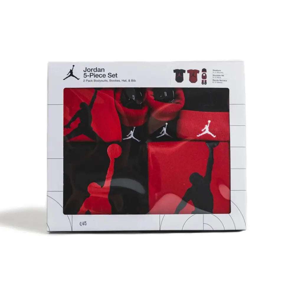 JORDAN 5pc Core Set Red NJ0595-R78