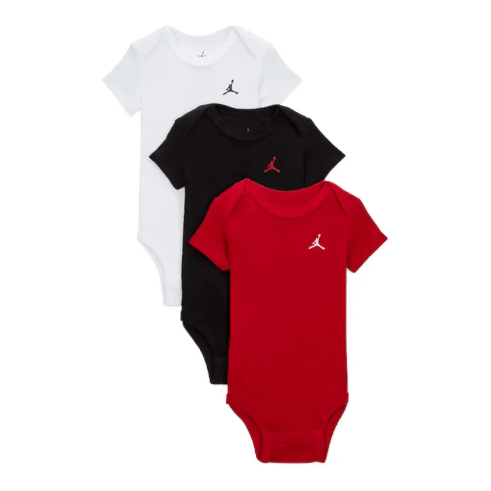 JORDAN Everyday Essential Bodysuit 3 Pack Multi NJ0751-R78