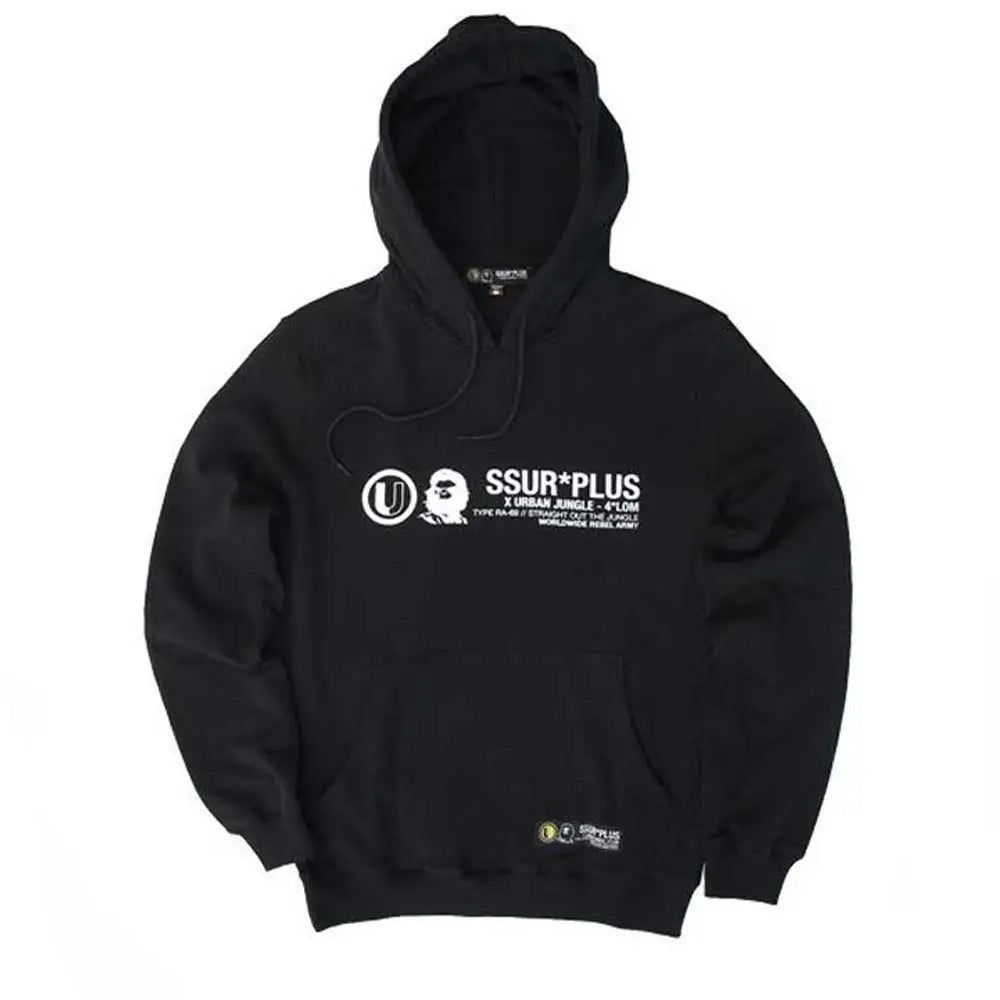 SSUR X UJ SSUR x UJ Hoodie Black S1FSS180001-D001