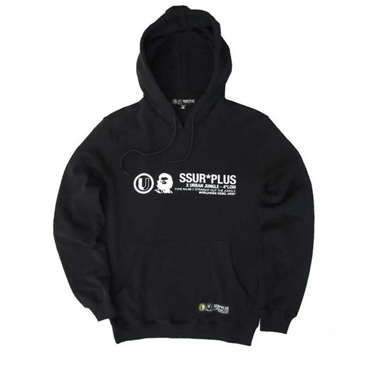 SSUR X UJ SSUR x UJ Hoodie Black S1FSS180001-D001