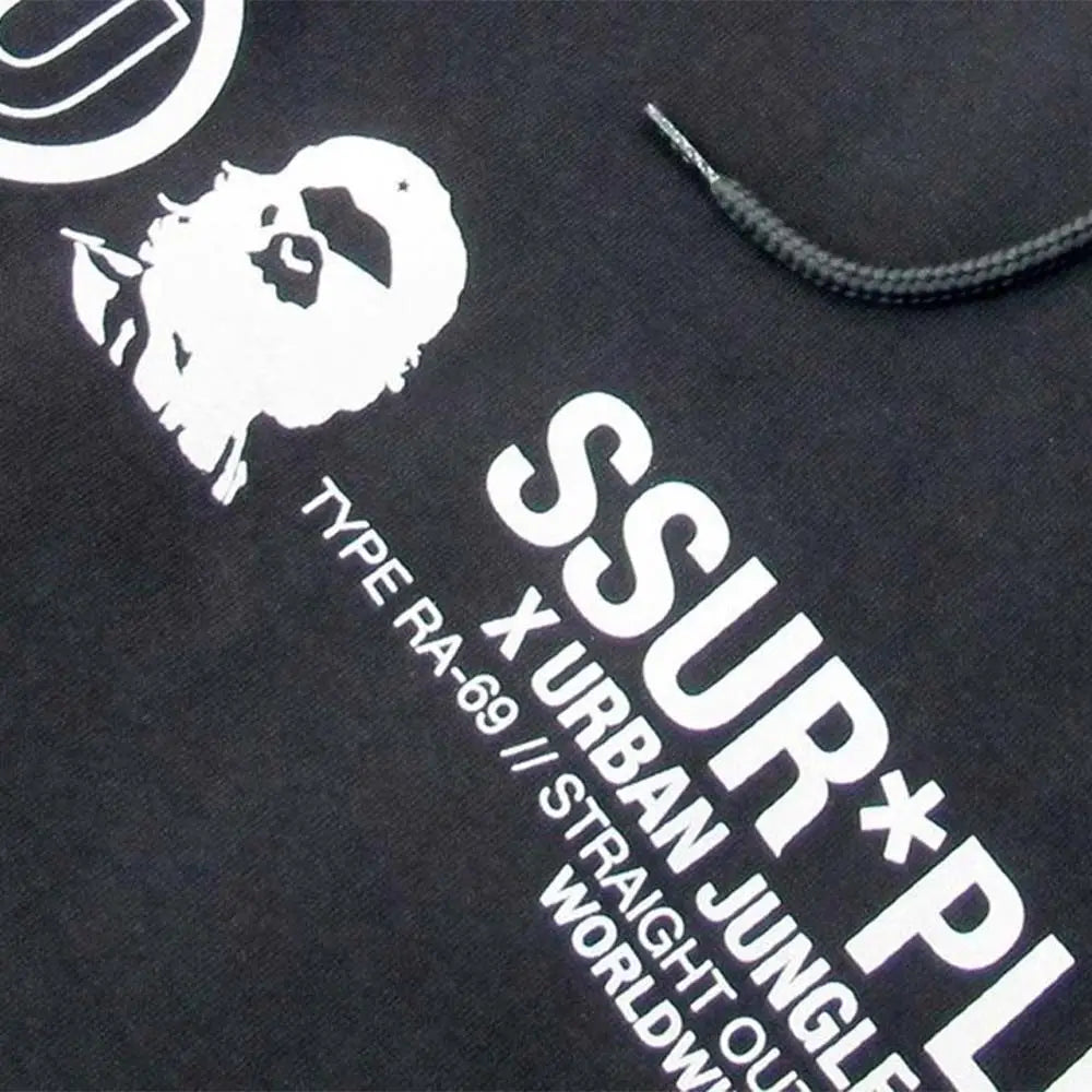 SSUR X UJ SSUR x UJ Hoodie Black S1FSS180001-D001