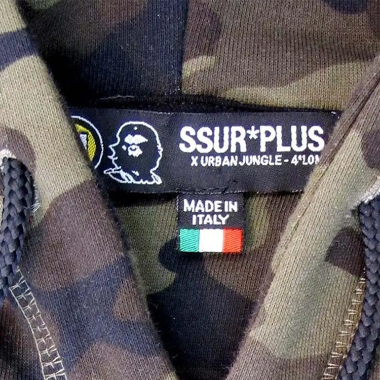 SSUR X UJ SSUR x UJ Camo Hoodie S1FSS180001-Z077