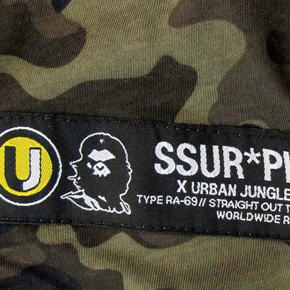 SSUR X UJ SSUR x UJ Camo Hoodie S1FSS180001-Z077
