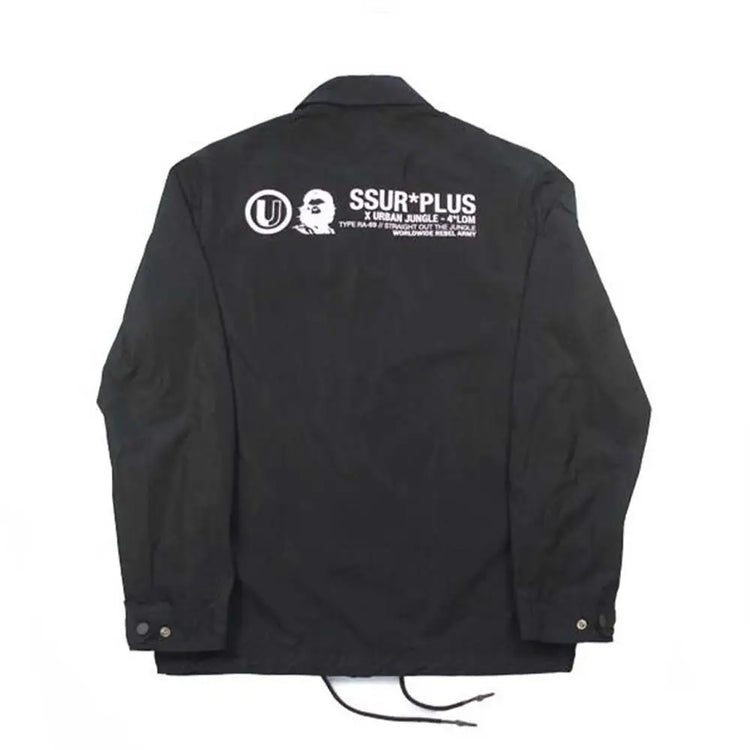 SSUR X UJ SSUR x UJ Coach Jacket Black S1JSS180001-D001