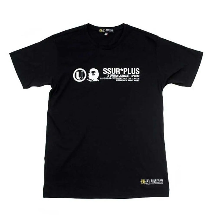SSUR X UJ SSUR x UJ T-Shirt Black S1TSS180001-D001