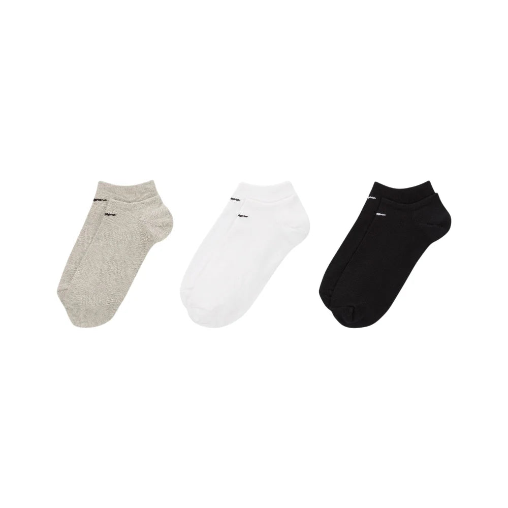 NIKE Lightweight Training No-Show Socks (3 Pairs) Multi SX2554-901