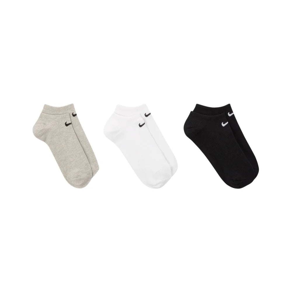 NIKE Lightweight Training No-Show Socks (3 Pairs) Multi SX2554-901