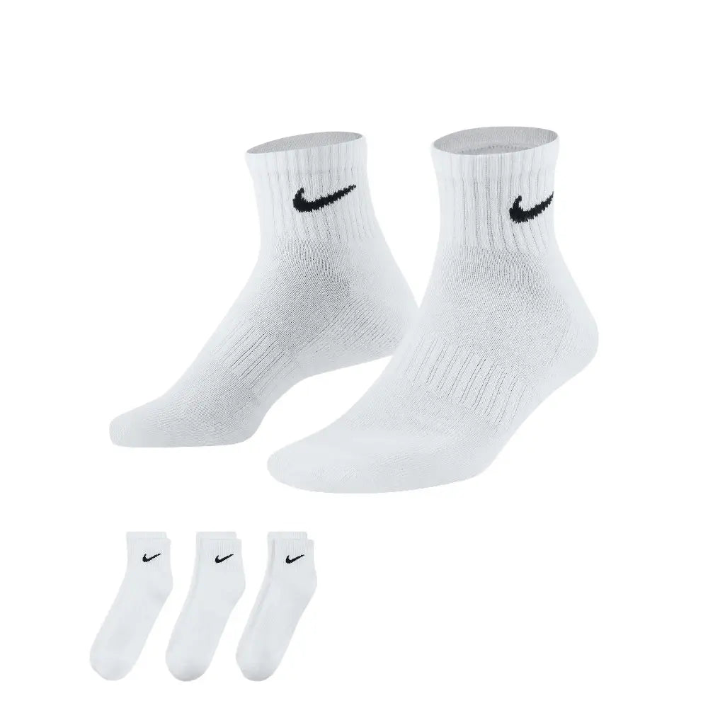 NIKE Everyday Cushion Ankle Socks (3 Pairs) SX7667-100