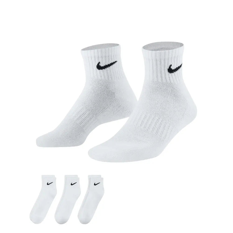 NIKE Everyday Cushion Ankle Socks (3 Pairs) SX7667-100