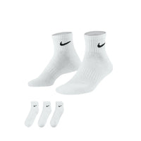 NIKE Everyday Cush Ankle Socks 3 Pairs White SX7667-964