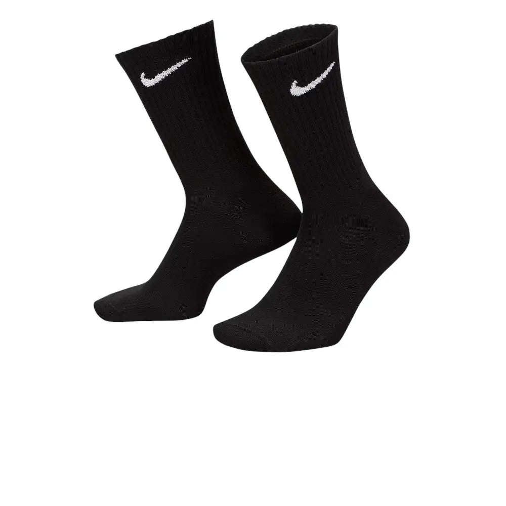NIKE Everyday Lightweight Crew Socks Black (3 Pairs) SX7676-010