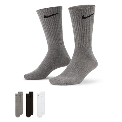 NIKE Everyday Lightweight Training Crew Socks (3 Pairs) Multi SX7676-964