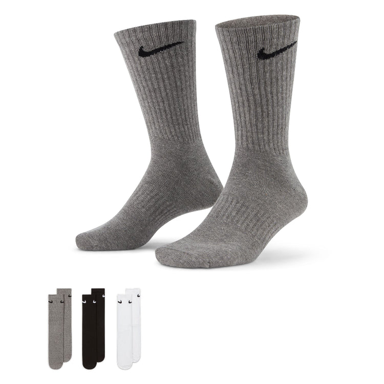 NIKE Everyday Lightweight Training Crew Socks (3 Pairs) Multi SX7676-964