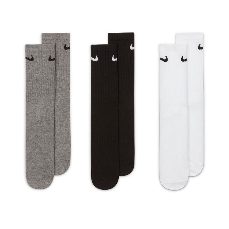 NIKE Everyday Lightweight Training Crew Socks (3 Pairs) Multi SX7676-964