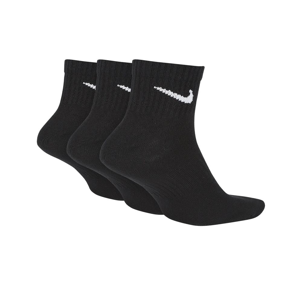 NIKE Training Ankle Everyday Lightweight Socks 3-Pack Black SX7677-010