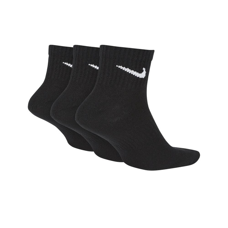 NIKE Training Ankle Everyday Lightweight Socks 3-Pack Black SX7677-010