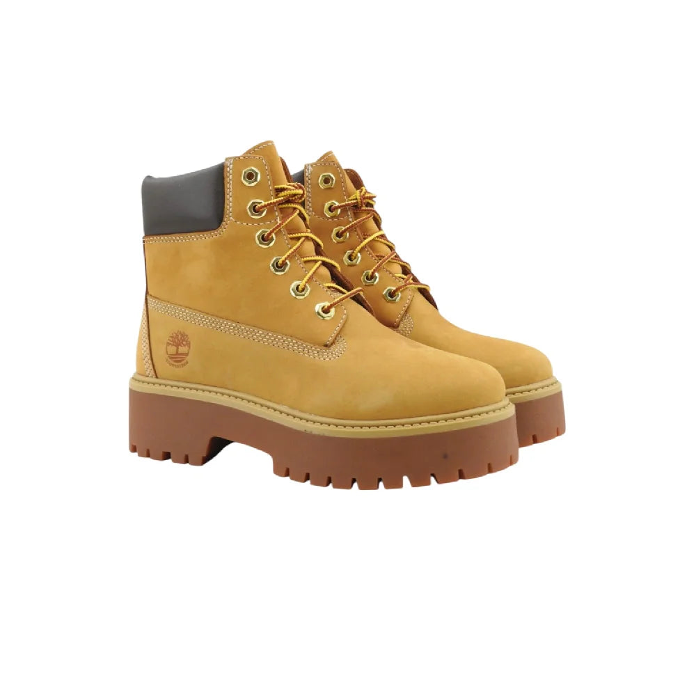 TIMBERLAND Stone Street 6 Inch Lace Up Waterproof Boot Wheat TB0A6EWH7541