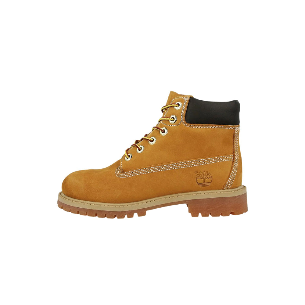 TIMBERLAND Premium 6 Inch Lace Up Waterproof Boot Beige Kids TB1127097131
