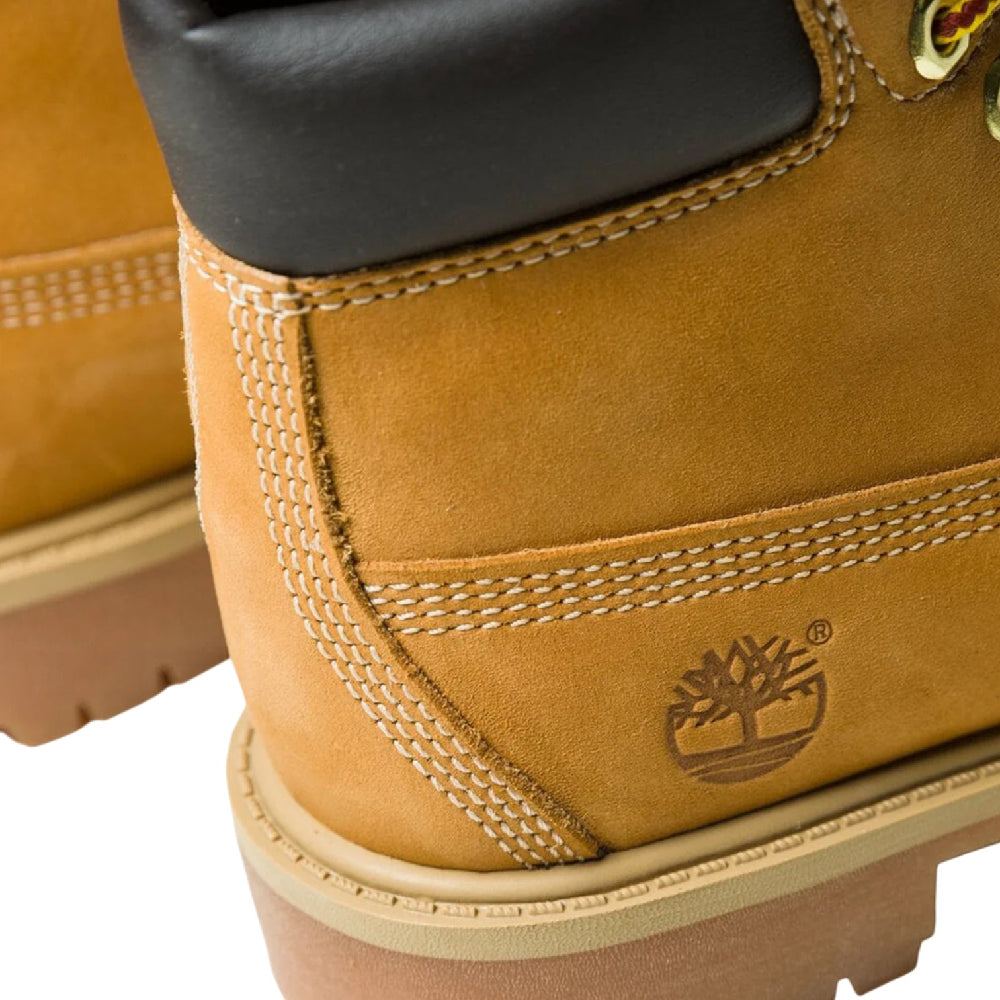 TIMBERLAND Premium 6 Inch Lace Up Waterproof Boot Beige Kids TB1127097131