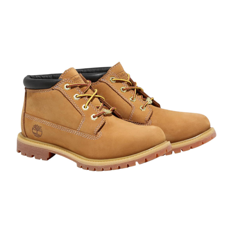 TIMBERLAND Nellie Mid Lace Up Waterproof Chukka Boots Beige TB1233997131