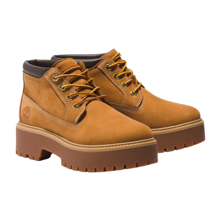 TIMBERLAND Stone Street Mid Lace Up Waterproof Boot Beige TB1A5RF92311
