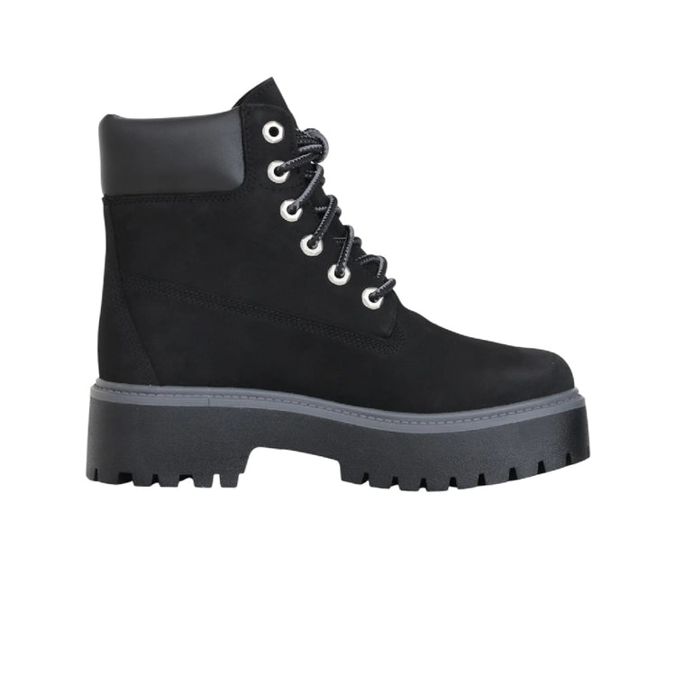 TIMBERLAND Stone Street 6 Inch Lace Up Waterproof Boot Black TB1A5RH50151