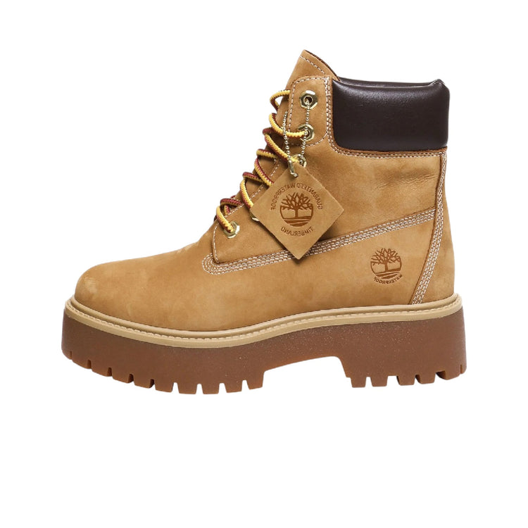 TIMBERLAND Stone Street 6 Inch Lace Up Waterproof Boots Beige TB1A5RJD2311