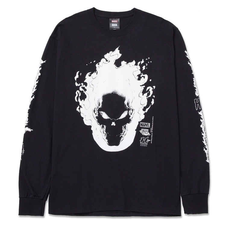 HUF Ghost Rider T-Shirt Black TS01889-BLACK