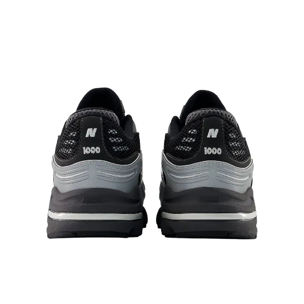 NEW BALANCE 1000G Silver Metallic Black Sneakers U1000432