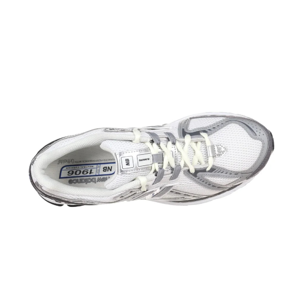 NEW BALANCE 1906 Silver/White Sneakers U190671F