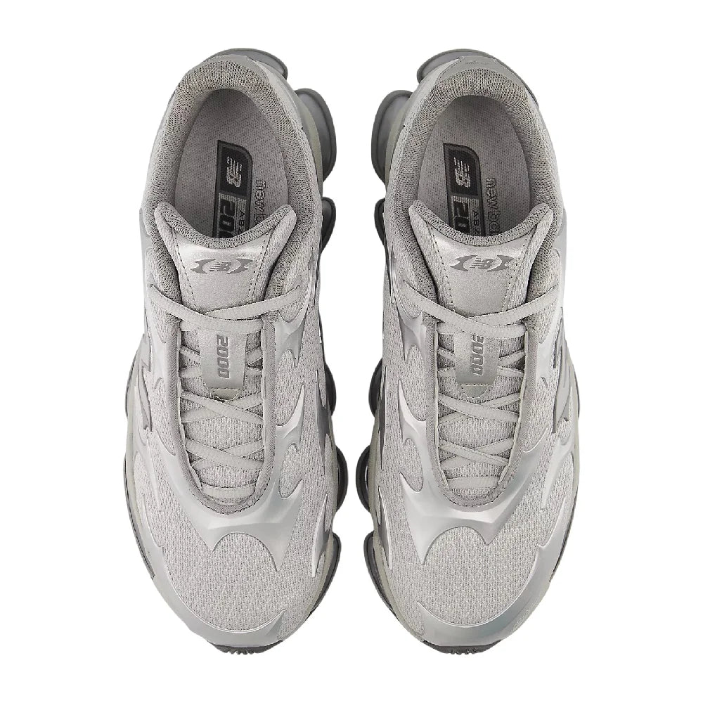 NEW BALANCE Abzorb U2000 5Uw Silver Metallic Sneakers U20005UW