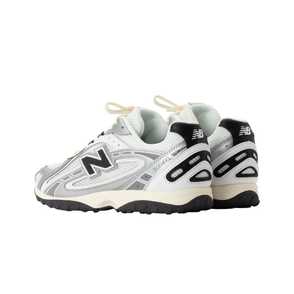 NEW BALANCE 204L Silver Metallic Sneakers U204LSWD