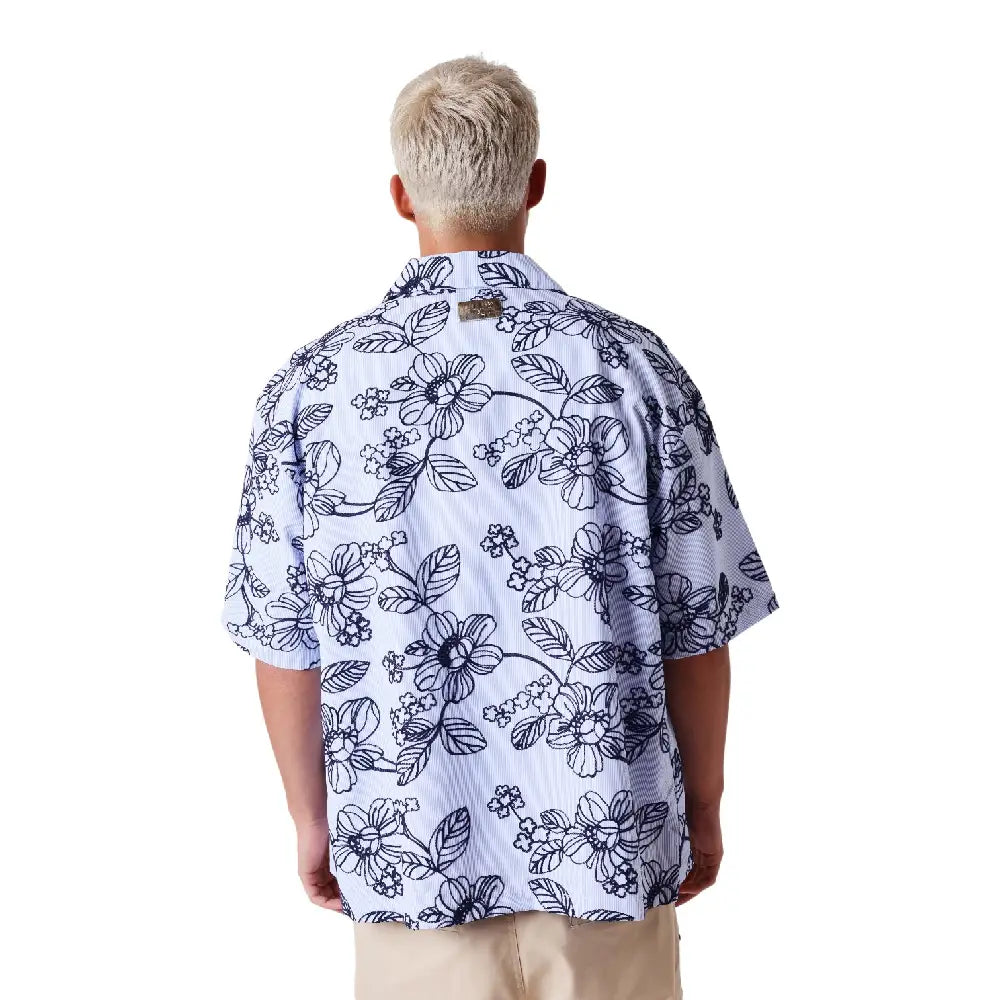 PXP - PROJECT X PARIS Street Blomm Shirt Blue U2611102-BL