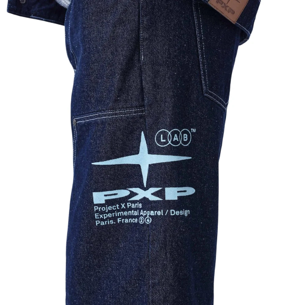 PXP - PROJECT X PARIS Idea Denim Short Dark Blue U2694103-BK