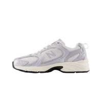 NEW BALANCE 530 Silver Metallic White Sneakers U530SEA