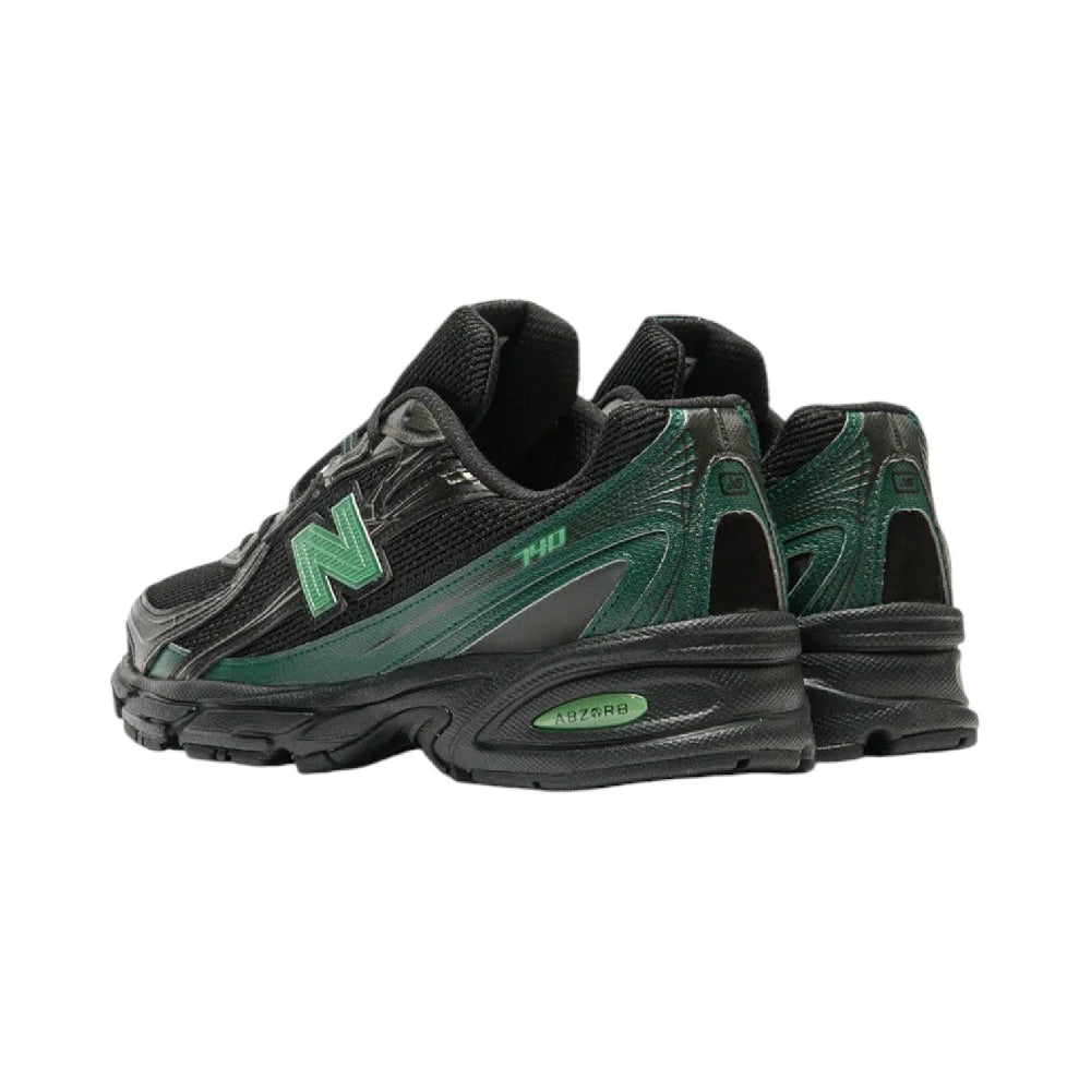 NEW BALANCE 740 Black Nordic Green Sneakers U7407T3