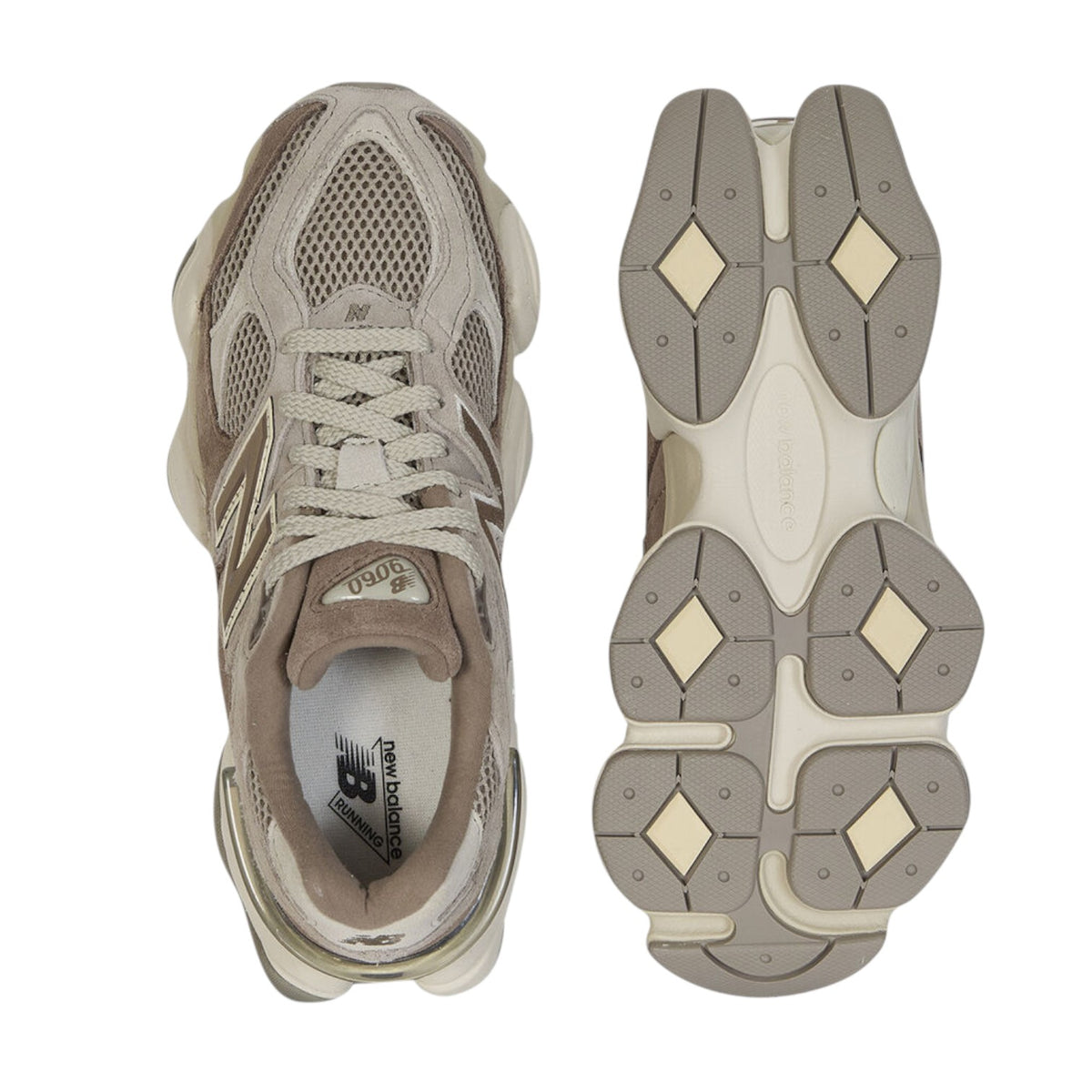 NEW BALANCE 9060 Mushroom Arid Stone Sneakers U9060ERC