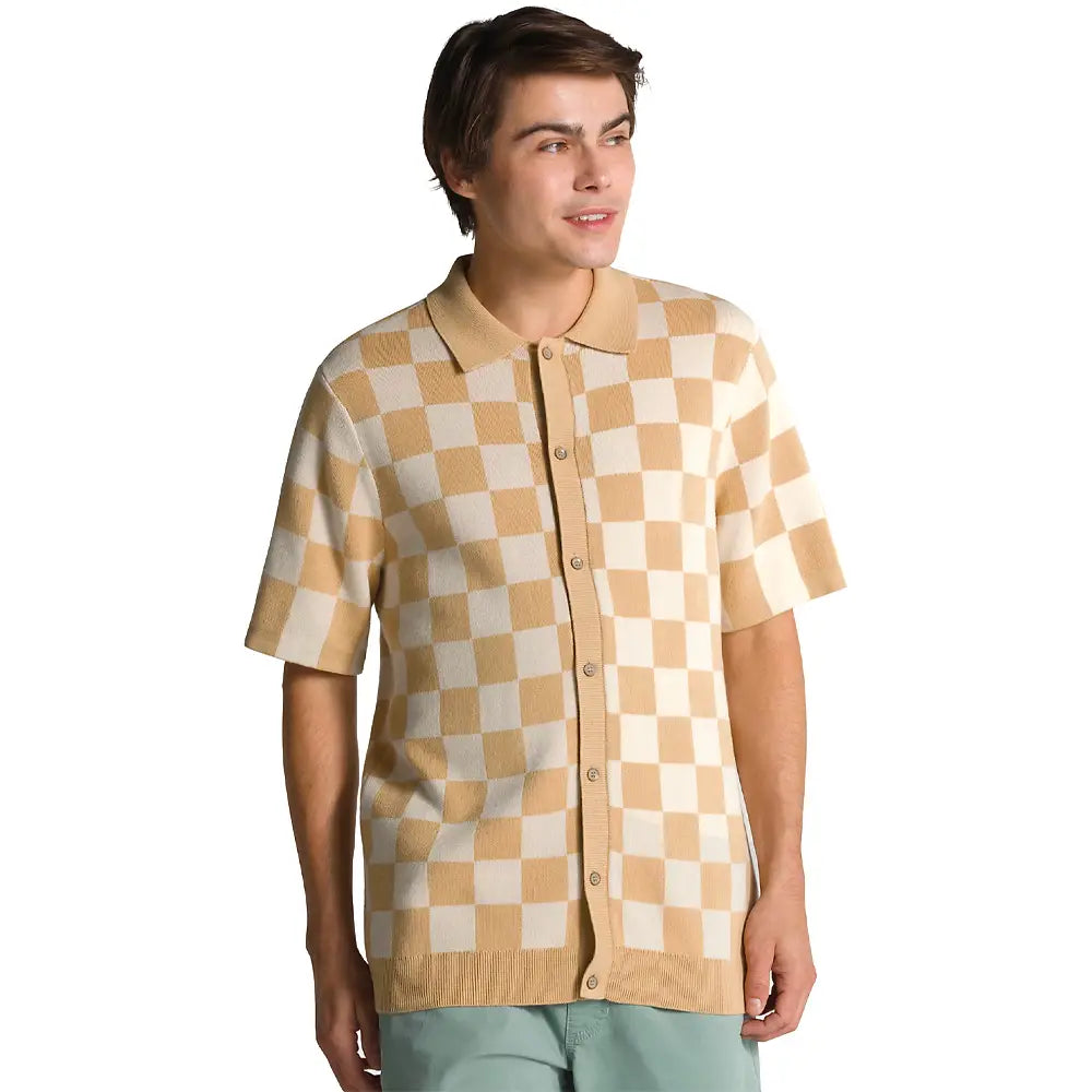 VANS CHECKERBOARD SS SWEATER POLO VN000038BVZ1