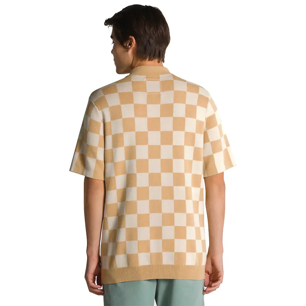 VANS CHECKERBOARD SS SWEATER POLO VN000038BVZ1