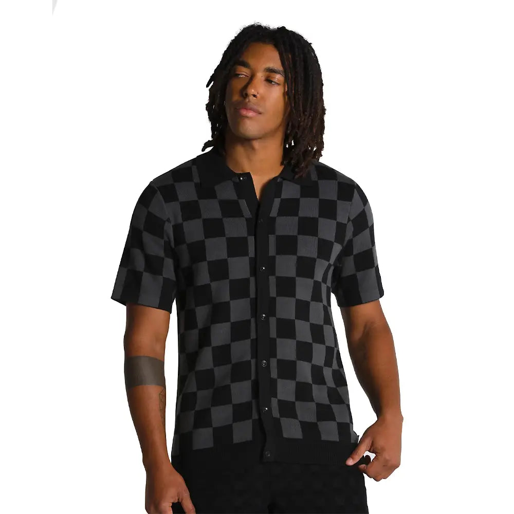 VANS CHECKERBOARD SS SWEATER POLO VN000038KOU1